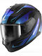 Shark Skwal I3 Mekarium Mat Black Blue Κράνος Μηχανής Full Face ECE 22.06 1470gr με Sunvisor