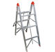 Aluminum Folding Ladder 3 Steps Max 150kg Zts 8078