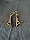 Olive Gold Plated Earrings With Pearls