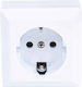 Einzeln Steckdose Cp Pt Quatric 16a 250v Qc-6-0310