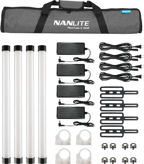 Nanlite Pavotube Ii 15xr 4kit 60cm Tub Pixel Led Rgbww Baterie Internă