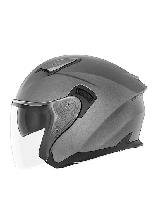 Nox N130 Titanium Matt Motorradhelm Jet ECE 22....