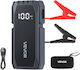 Vevor Portable Car Battery Starter 1500A with Power Bank USB Flashlight 12V