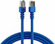 EFB SF/UTP Cat.5e (Gigabit) Мрежов Кабел Ethernet 10м Син
