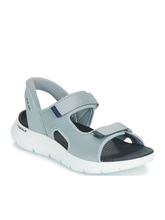Skechers Go Walk Flex Herrensandalen in Grau Farbe