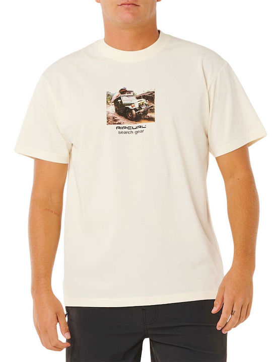 Herrenblusen T-Shirt Bone