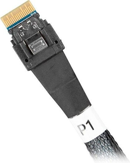 Icy Dock Mcio 8i Sff-ta-1016 Zu 2x Mcio 4i Sff_ta-1016 Festplattenkabel
