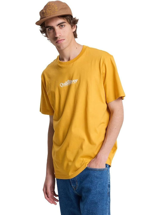 Quiksilver Fineline T-shirt Κίτρινο