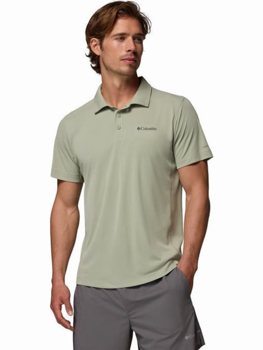 Columbia Polo Μπλούζα Κοντομάνικη Πράσινη