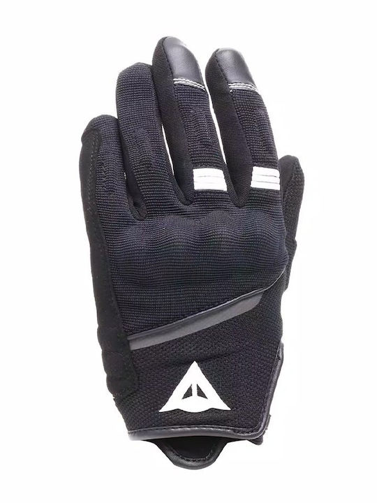 Dainese Metrax Air Summer Women's Motorcycle Gloves Black/Black/White