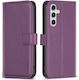 Binfen Series 12 Wallet Leather Purple Galaxy A56