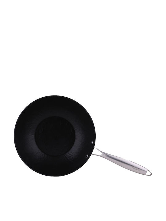 Wok din Oțel Inoxidabil cu Acoperire Ceramică 28cm