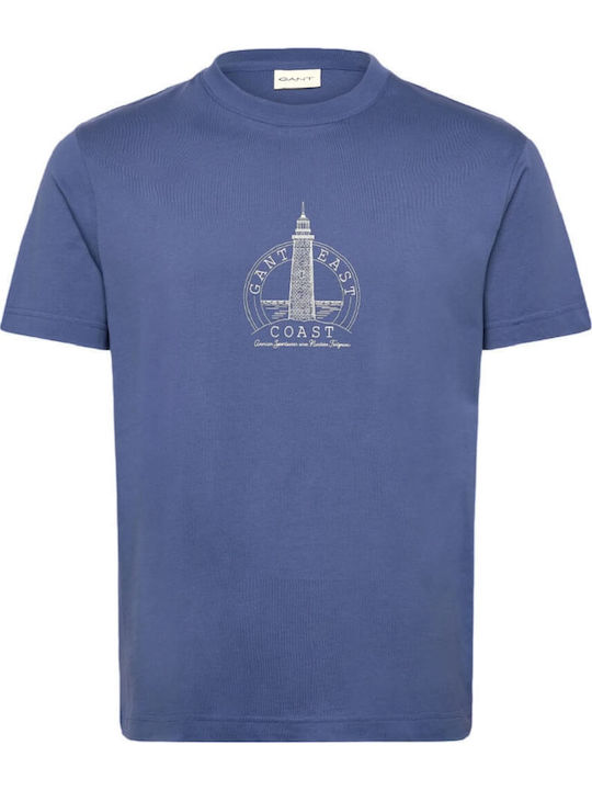 Gant T-shirt Μπλε