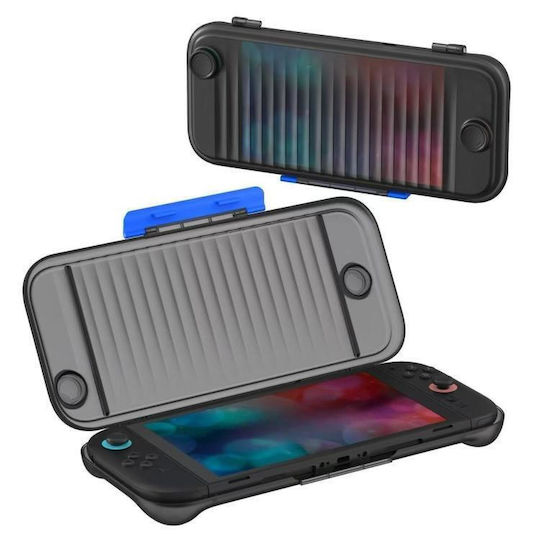 Consolă de Jocuri Nintendo Switch 2 Husă Antiderapantă Carcasă Rigidă Textură Transparentă Neagră