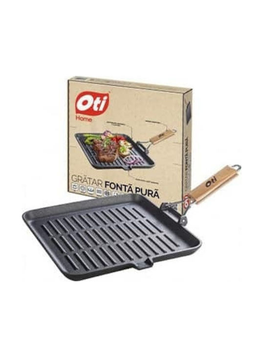 Gourmet Grill aus Gusseisen mit Antihaftbeschichtung