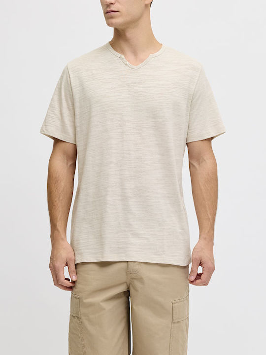 T-shirt Μπεζ