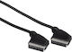 Καλώδιο Scart male - Scart male 3m Μαύρο 10606-004