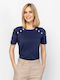 Γυναικείο T-shirt Navy