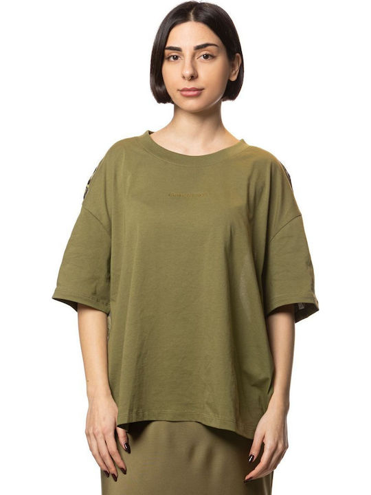 Women's Cotton Khaki Blouse
