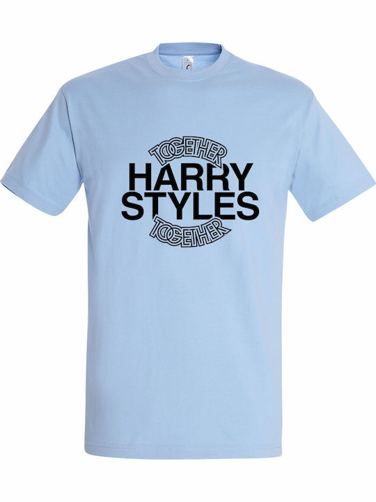 kirikoko Παιδικό T-shirt Sky Blue Harry Styles ...