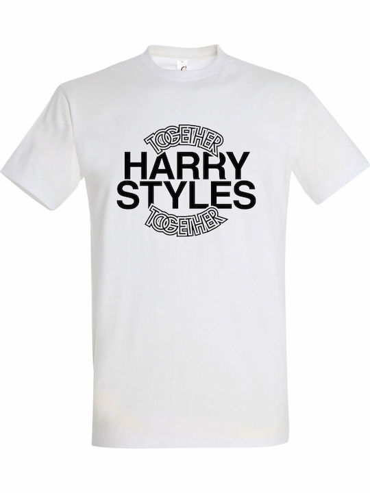 kirikoko Παιδικό T-shirt White Harry Styles Tog...