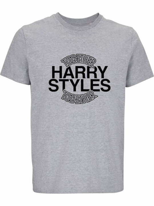 kirikoko Παιδικό T-shirt Grey Melange Harry Sty...