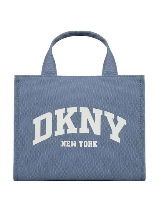DKNY Hadlee Fabric Women's Tote Handbag Navy Blue