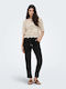 Women's Linen Trousers Black
