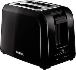Tefal Vita Φρυγανιέρα 2 Θέσεων 800W Μαύρη