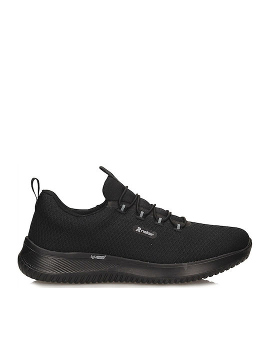Rieker Ανδρικά Sneakers Mαύρο