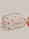 Yfasmátino Kulturbeutel Kosmetiktasche Box "lovely Hearts"