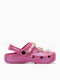 Kids Beach Clogs Fuchsia