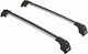 Turtle Roof Bars Air2 Silver Compatible with Byd Seal U Closed Rails