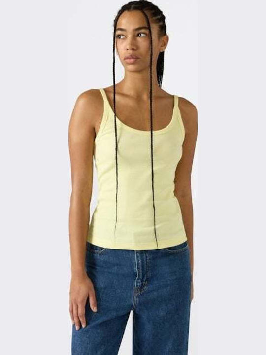 Women's Sleeveless Blouse Yellow
