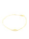 Kids Bracelet From 9K Gold With Evil Eye