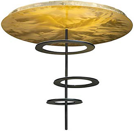 Luma Ceiling Light Gold LED With Warm White Light 65cm