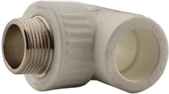 Ppr Тройник 25мм 3/4 Инч Мъжка Резба Z-tools Ext7055