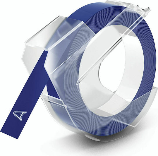 Pelikan Label Maker Tape 1m x 9mm in Blue Colour Compatible with Brother M Dymo D1