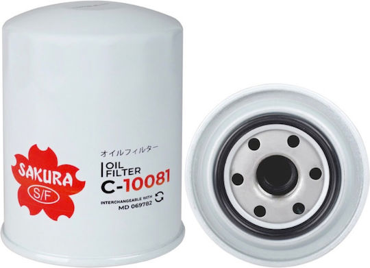 Oil Filter Sakura C-10081 Mitsubishi L200 Pajero & Montero 2.5/2.8 Diesel