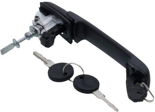 Exterior Handle Front Car Door Volkswagen Golf Jetta 1h0837207c Black