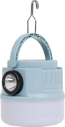 Led Camping Lantern Portable Solar Usb Charging Blue Z-tools Zts 9000 Led Camping Lantern Portable Solar Usb Charging Blue Z-tools Zts 9000
