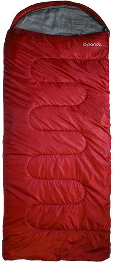 Panda Sleeping Bag Single 3 Seasons Action Extreme 300 Burgundy