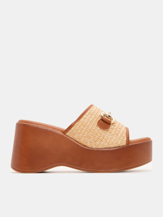 Luigi Sommer Damenplattformen Beige