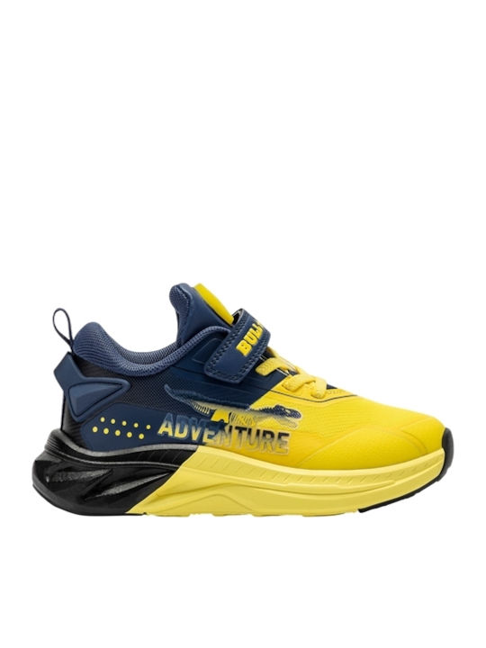 Kinder Sneaker Anatomisch mit Lichtern Gelbe