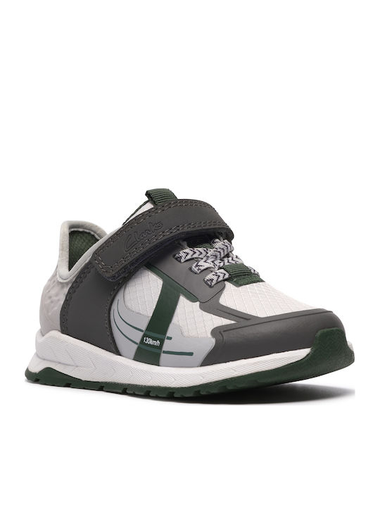 Clarks Selva Lane Детски Маратонки Сиви