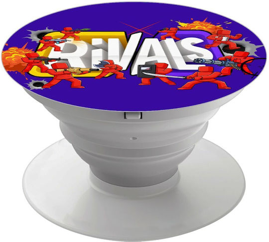 Roblox Rivals Phone Holders Stand Λευκό Βάση Στήριξης Κινητού Στο Χέρι