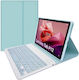 Bluetooth Keyboard Case Lenovo Tab P12 Tb-370 Blue
