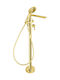 Deante Thermostatic Bathtub Mixing Faucet Complete Set Gold