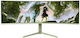 Arozzi Nova Gebogener Monitor 49" 5440x1440 165Hz mit Reaktionszeit 4ms GTG Grüne
