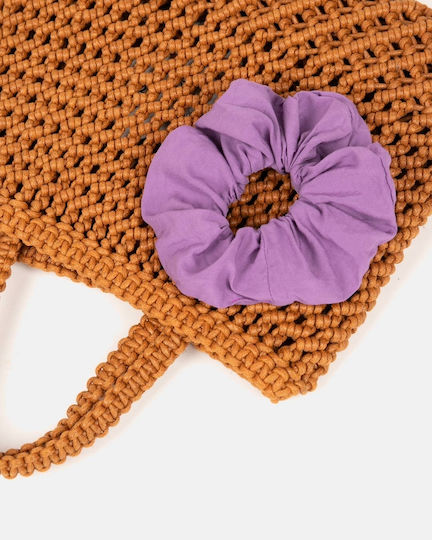 Scrunchie Rayon Size One Size Purple